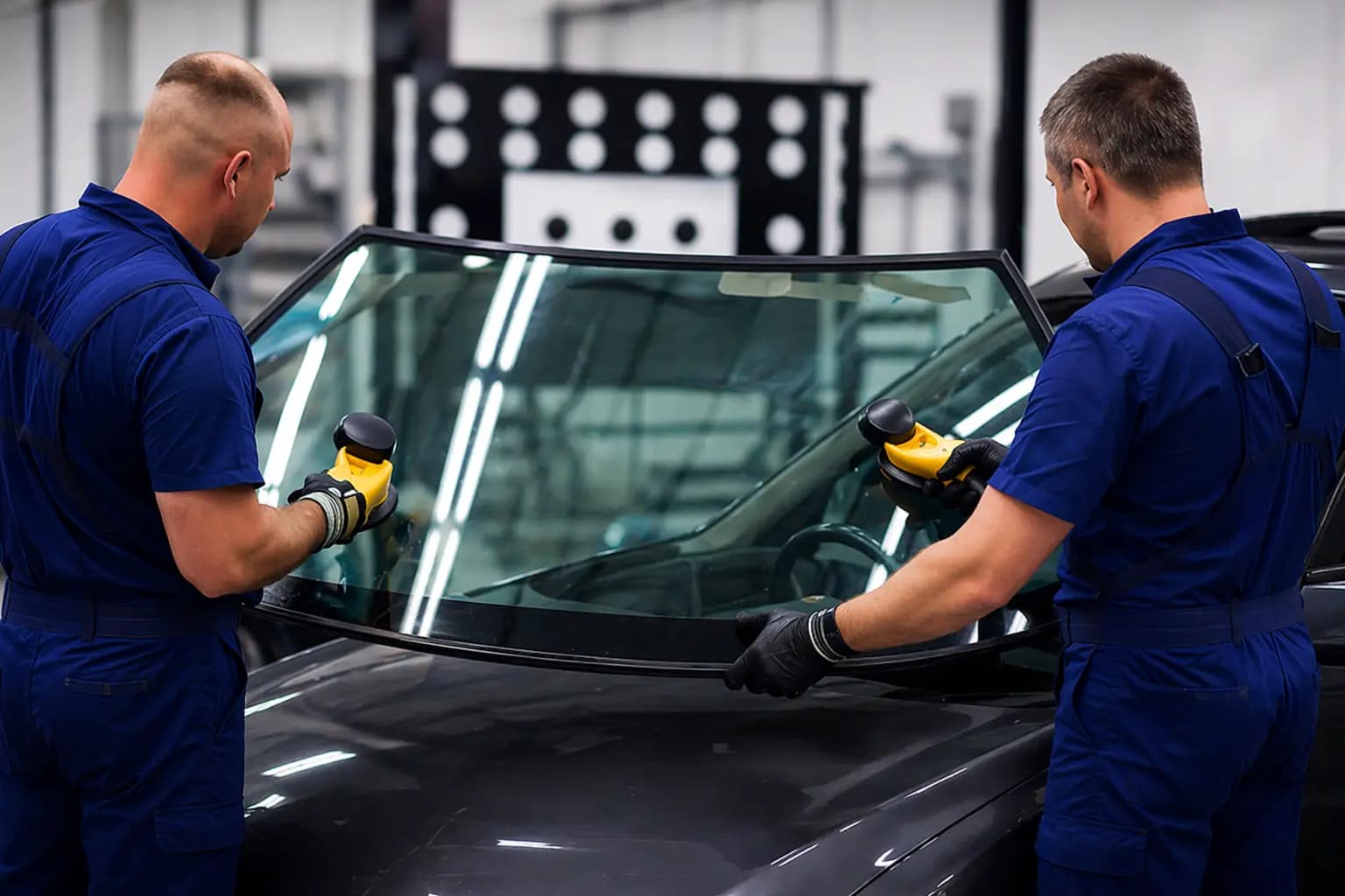 Napukla sofersajbna na prednjem dijelu automobila